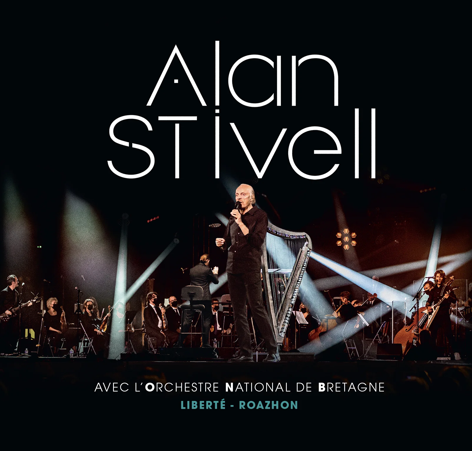 Alan Stivell in una fotografia pubblicata dal suo sito ufficiale