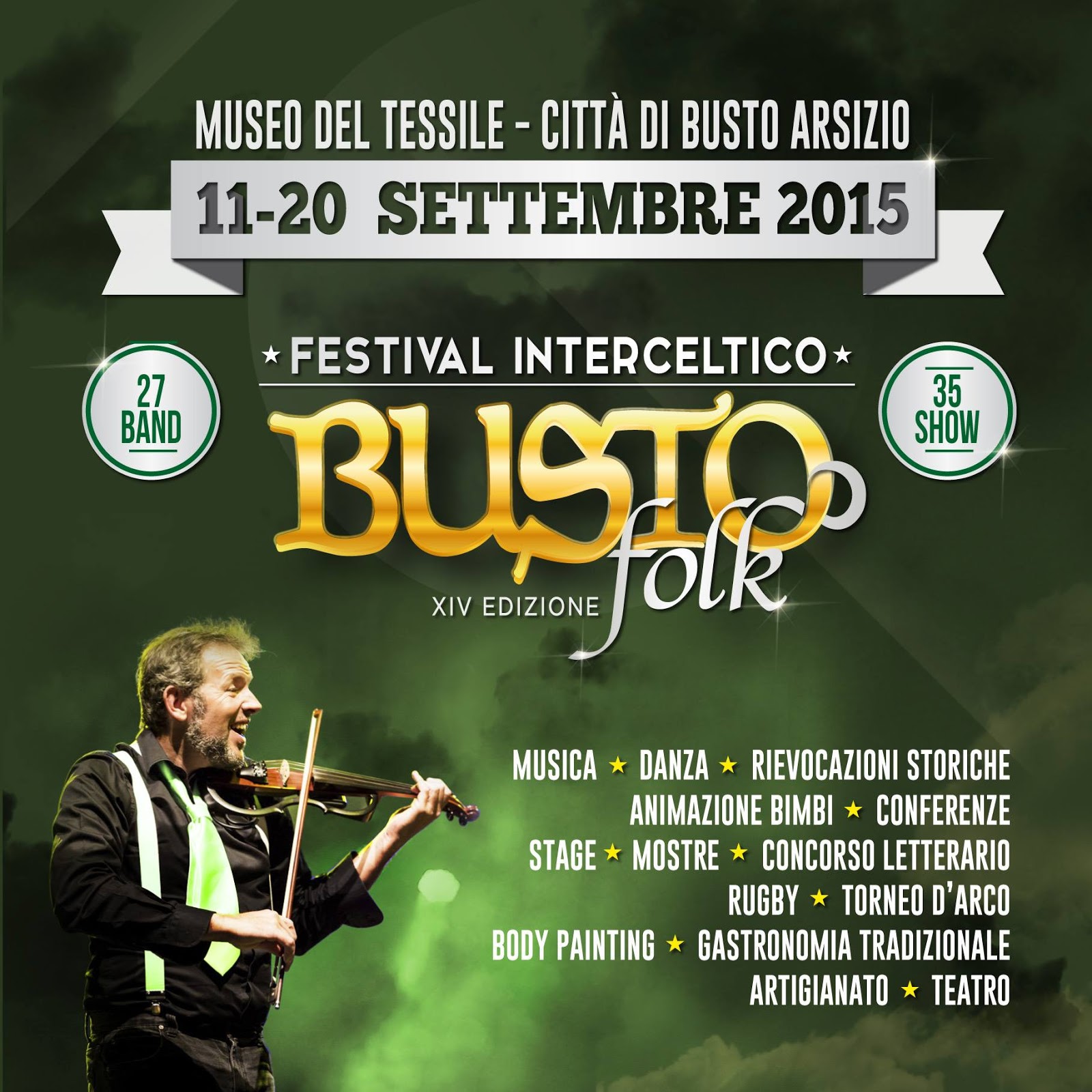 Locandina BustoFolk 2015, 14^ edizione
