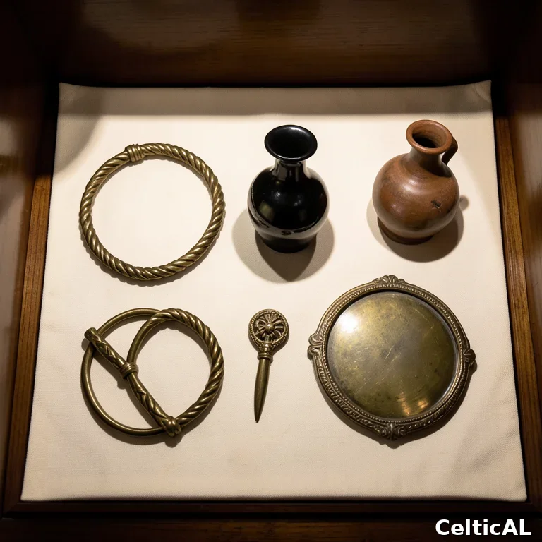 Corredo tombale misto celto-etrusco al museo di Monterenzio