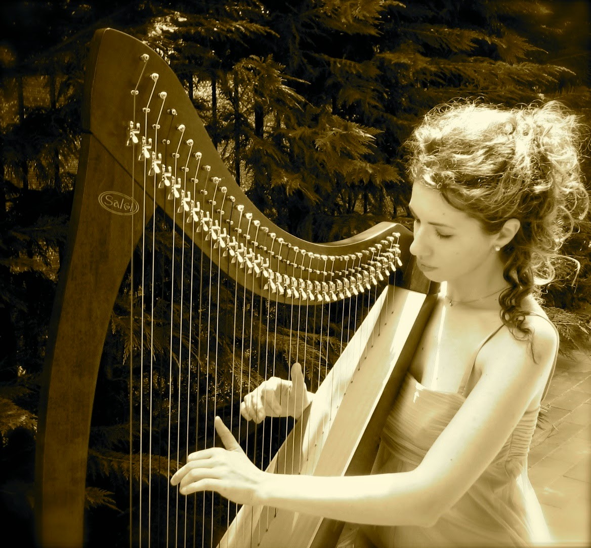 Avvicinarsi all'arpa celtica