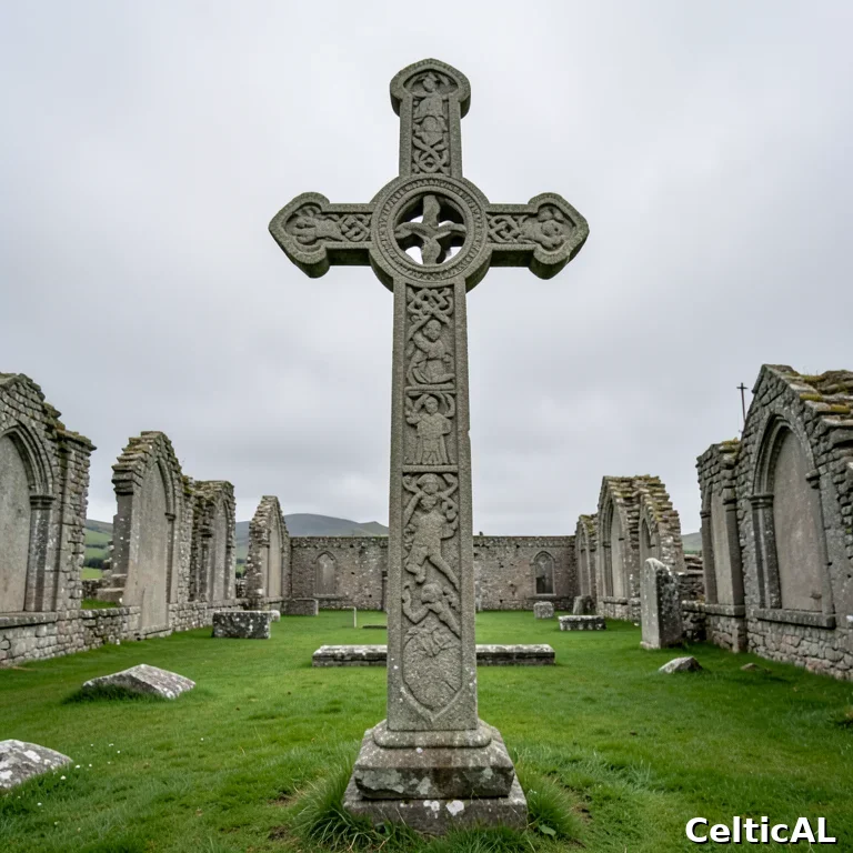 La Croce di Muiredach a Monasterboice, la più celebre croce alta d'Irlanda