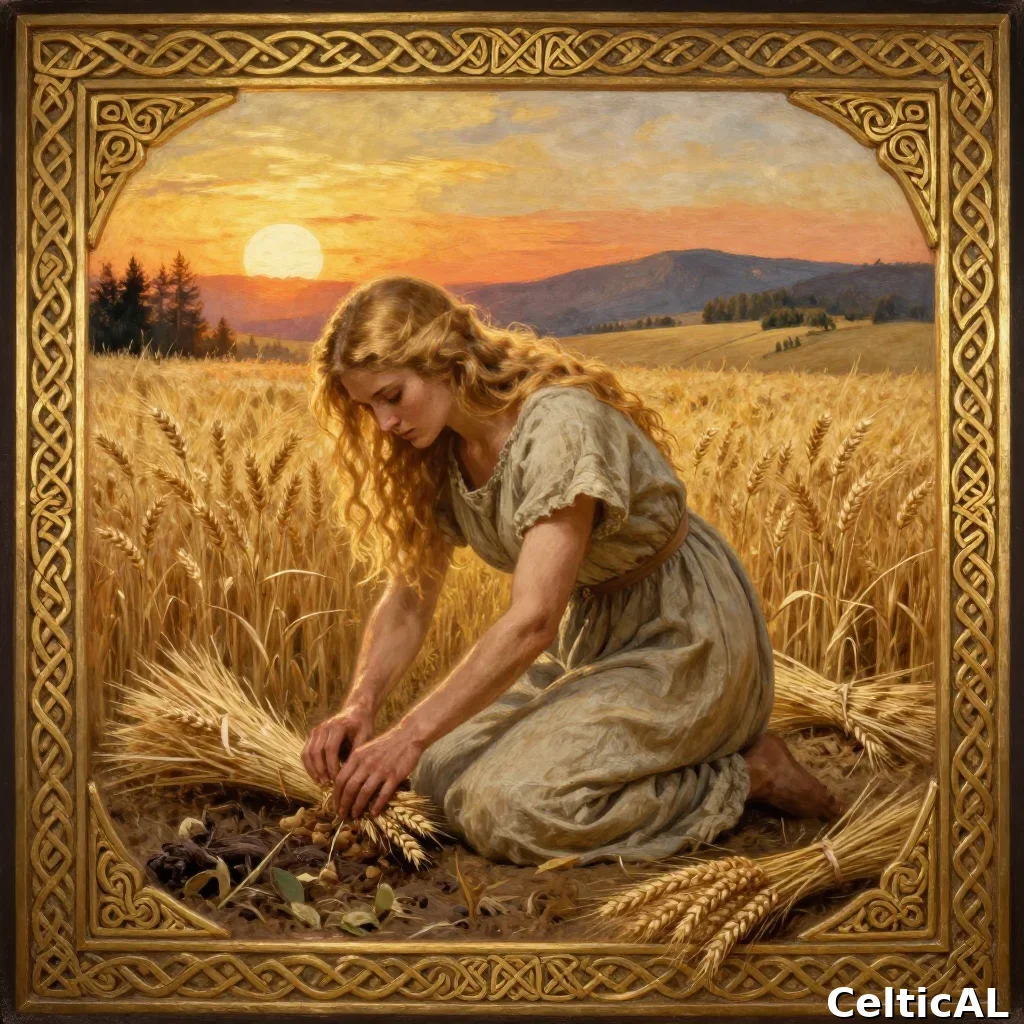 Tailtiu, dea madre della terra che si sacrifica nei campi di grano: nutrice di Lugh nella mitologia irlandese