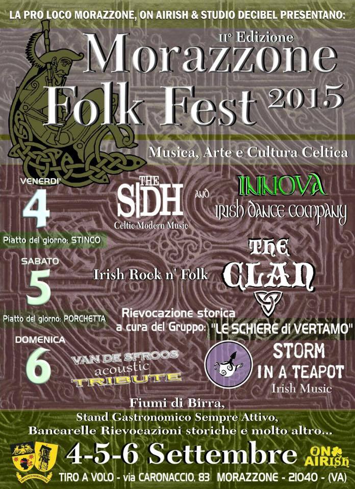 Locandina Morazzone Folk Fest 2015