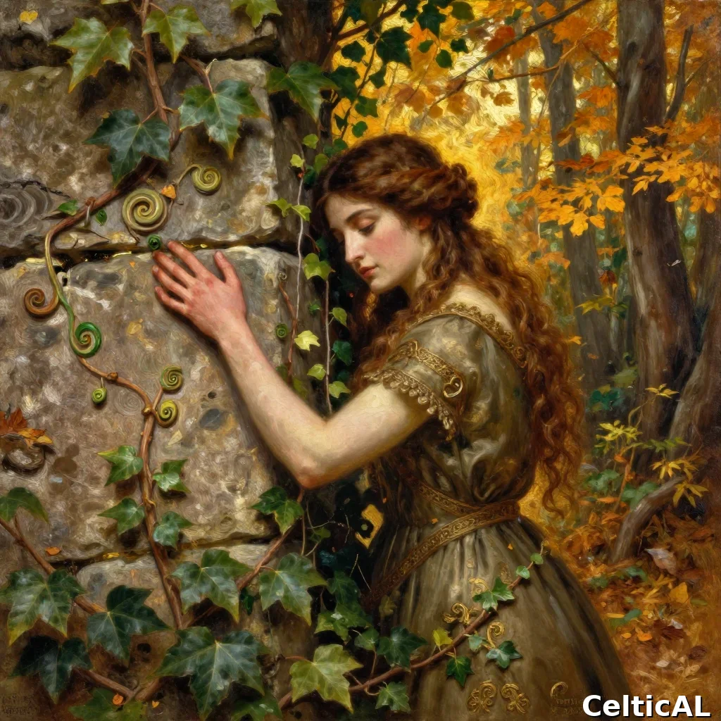 Segno celtico della Edera: simbolismo dell'albero sacro nel calendario di Graves