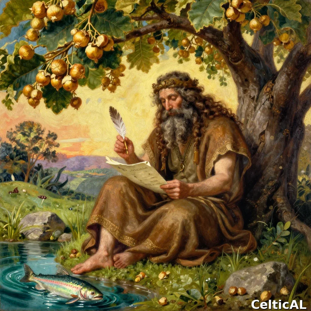 Segno celtico della Nocciolo: simbolismo dell'albero sacro nel calendario di Graves