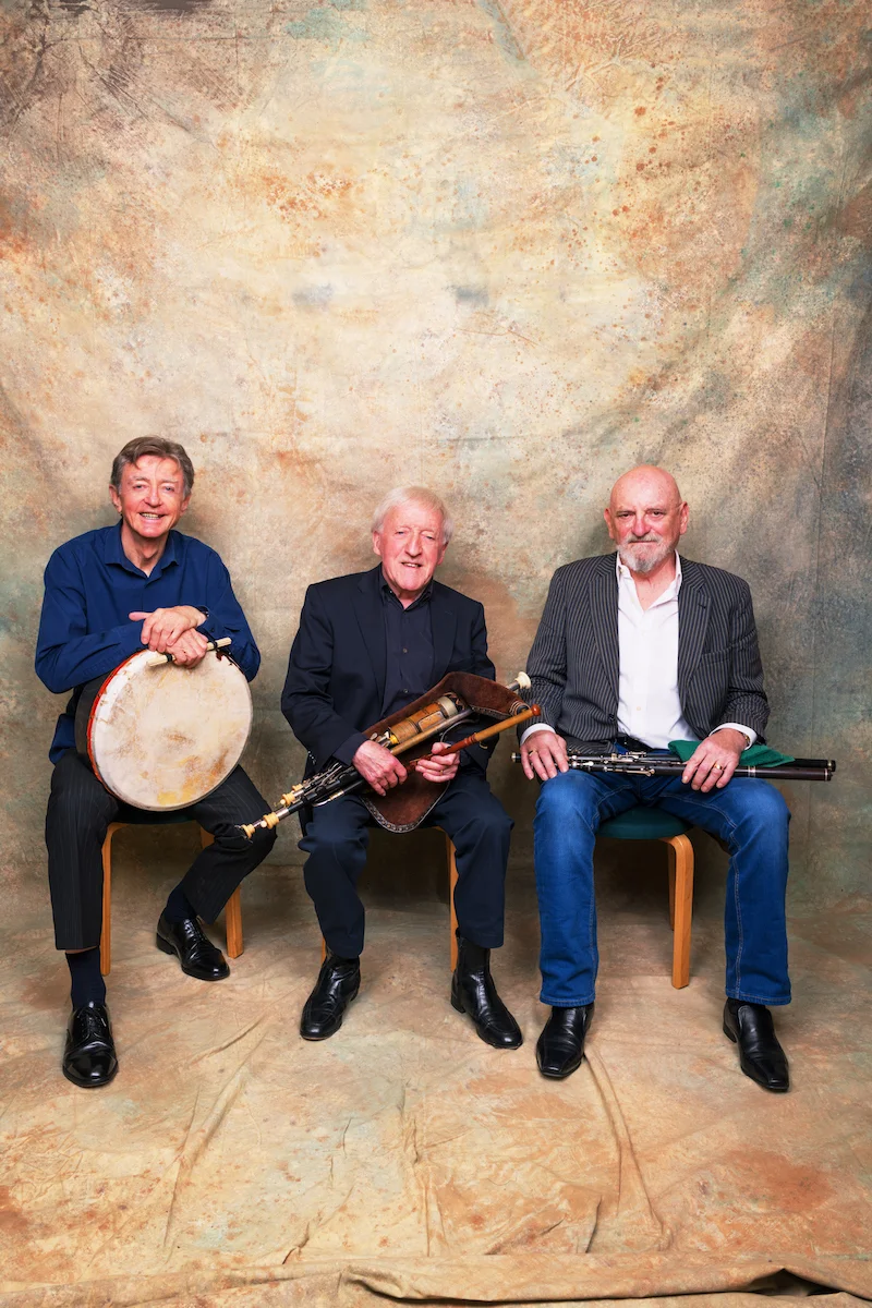 Musicisti dei The Chieftains in una fotografia pubblicata dal gruppo